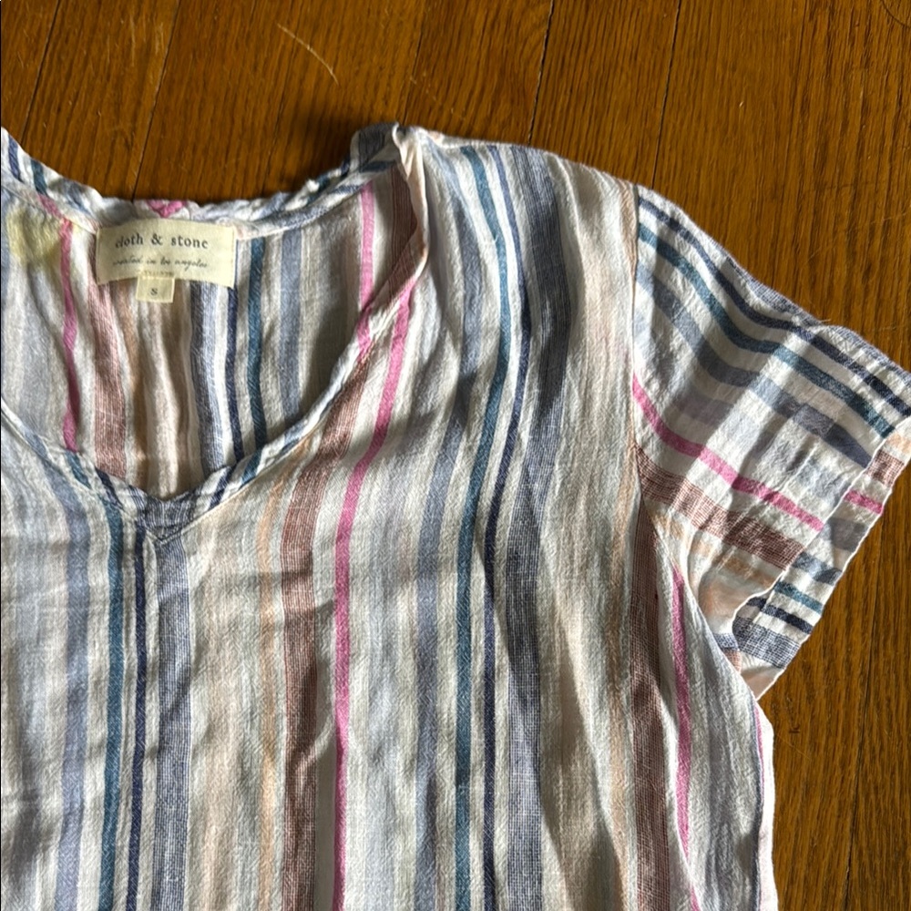 Cloth & Stone Linen Coverup